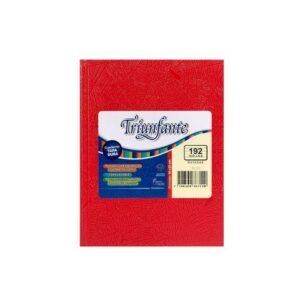 CUADERNO TRIUNFANTE 16X21 TAPA DURA ARAÑA 192 HJS AZUL-145065