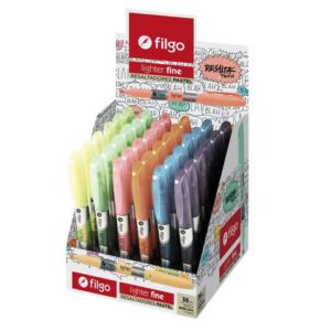 RESALTADOR FINO PASTEL P.BISEL CAJA X 36 UNID-174174