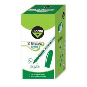 BOLIGRAFO PIZZINI SPAZIO VERDE X 50 187044