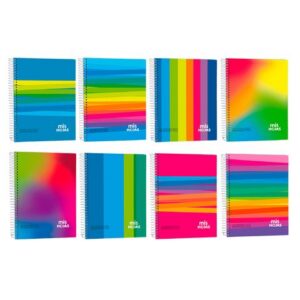 CUADERNO MIS HOJAS 100 HOJAS ANILLADO SIN PERFORACIONES-200468