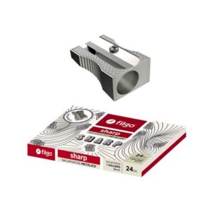 SACAPUNTAS METALICO 8MM CAJA X 24UNID-241423
