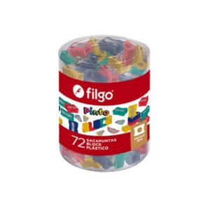 SACAPUNTAS FILGO PLASTICO CAJA POR 72 UNID. 242096