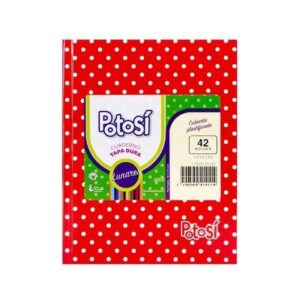 CUADERNO 16X21 POTOSI TAPA DURA 42 HJS LUNARES -255665