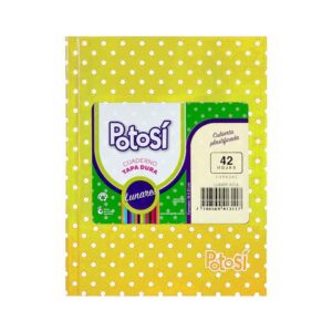 CUADERNO 16X21 POTOSI TAPA DURA 42 HJS LUNARES -255665