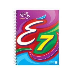 CUADERNO COLEGIAL TAPA DURA ESPIRAL 21x27 100 HOJAS-3220