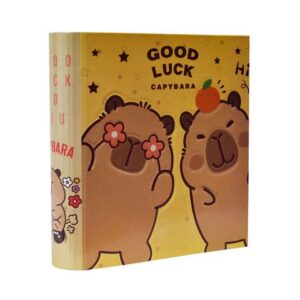CARPETA 3 PERFORACIONES C/ RELIEVE DISEÑOS VARIOS CAPYBARA / RIVER BOCA-6798