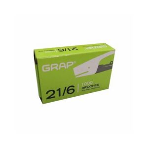 BROCHES 21/6 x 1000 UNIDADES-735